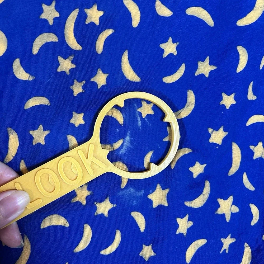 Star and Moon Bath Robes Lot of 2 One‎ Size Yellow Blue Galaxy Kids Sleepwear